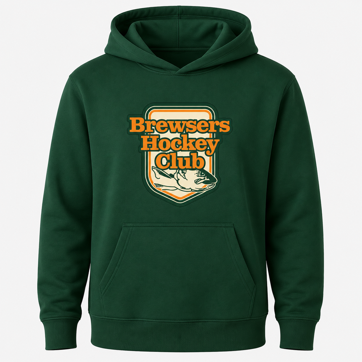 Brewsers Hockey Club Hoodie – Forest Green