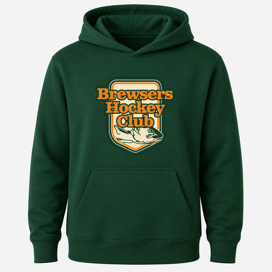 Brewsers Hockey Club Hoodie – Forest Green