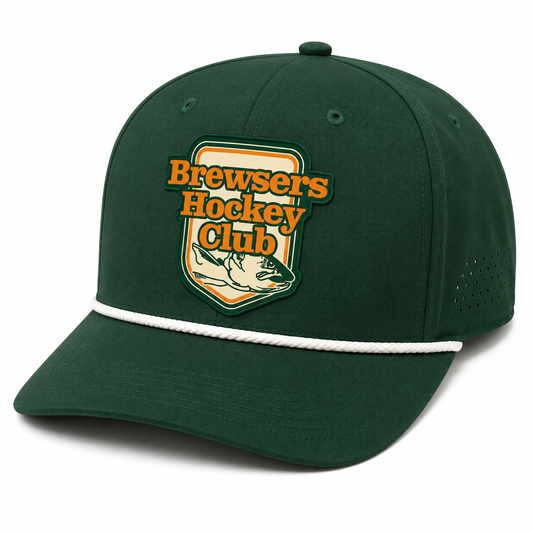 Brewsers Hockey Club Rope Hat – Forest Green